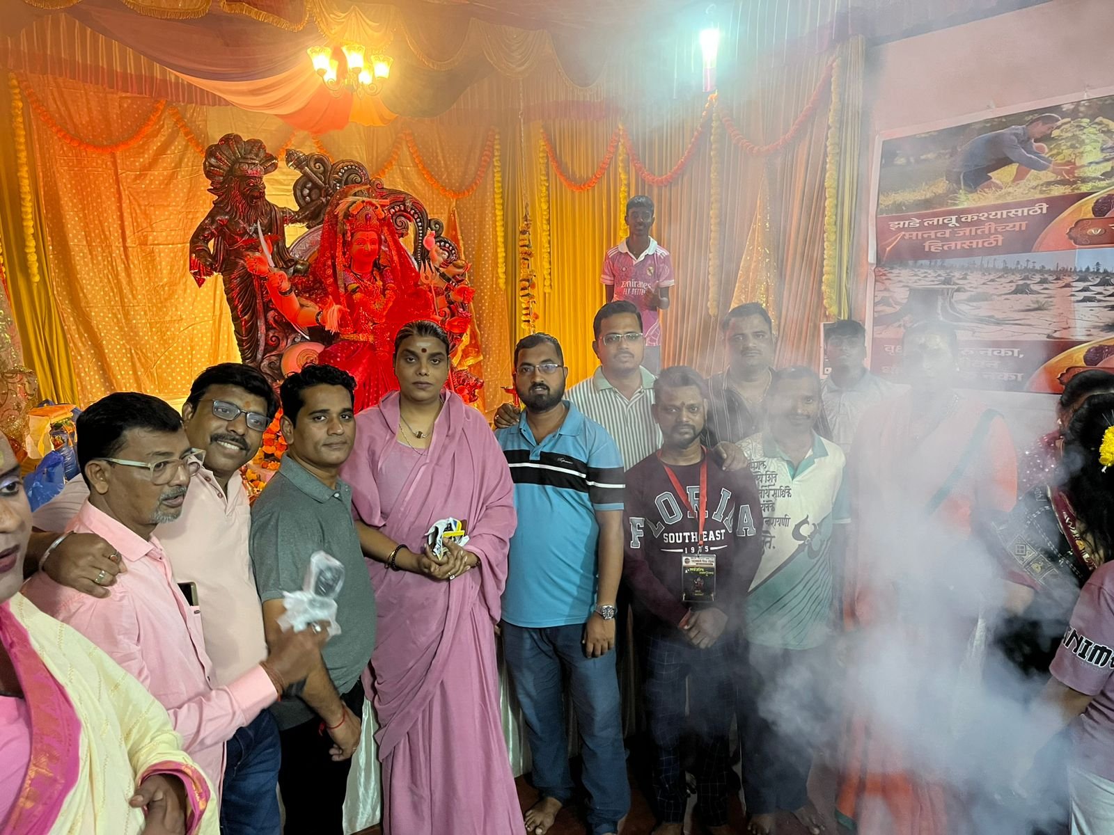 गौरीताई सावंत यांची  स्नेहभेट : नवरात्री मंडळ २०२५