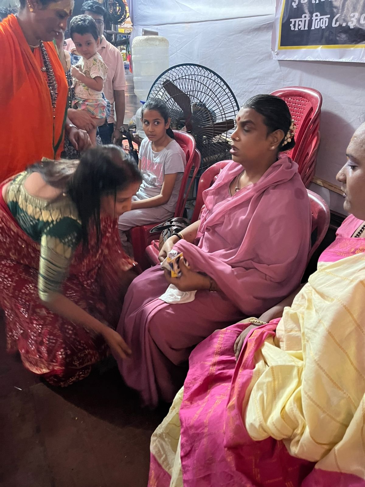 गौरीताई सावंत यांची  स्नेहभेट : नवरात्री मंडळ २०२५
